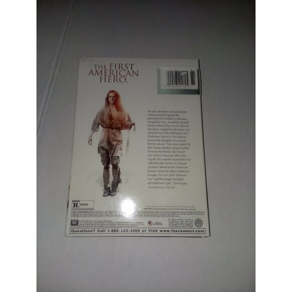 The Last of the Mohicans DVD Video Movie NEW SEALED - Picture 3 of 3